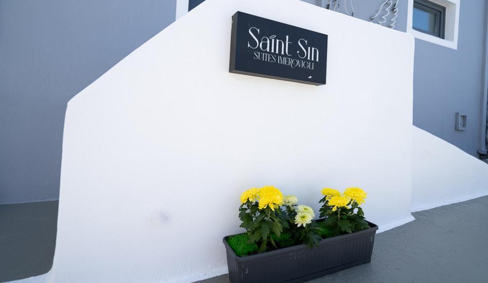 Saint Sin Suites - Adults Only Imerovígli Eksteriør bilde